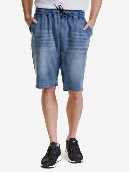 Sam 73 Pantaloni scurți din denim albaștri pentru bărbați SAM 73 Gabriel