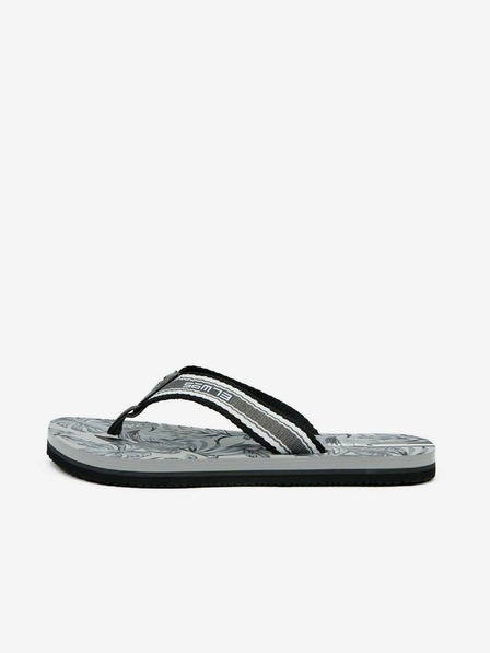 Sam 73 Flip flop-uri negre cu model pentru femei SAM 73 Onkabra