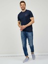 Sam 73 Tricou bărbați albastru închis SAM 73 Sepot