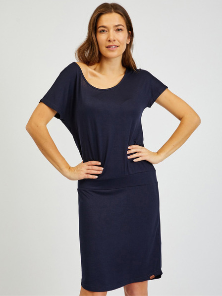Sam 73 Rochie basic albastru închis pentru femei SAM73 Corvus