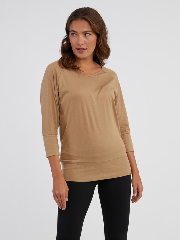 Sam 73 Tricou pentru femei maro deschis SAM 73 Selma