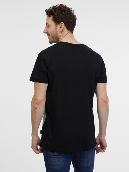 Sam 73 Tricou gri și negru pentru bărbați SAM 73 Ernesto