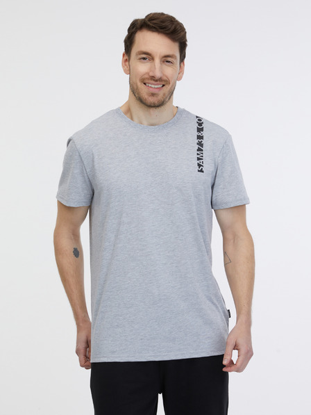 Sam 73 Tricou bărbătesc gri deschis SAM 73 Fabio