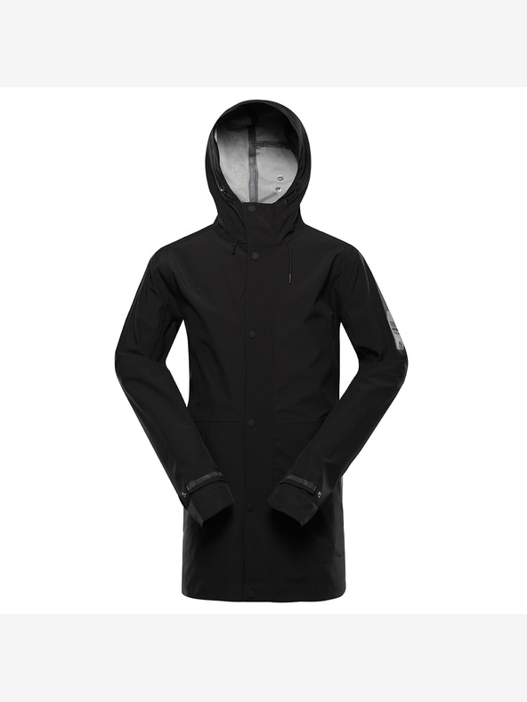 ALPINE PRO Palton bărbătesc cu membrană ptx ALPINE PRO SETIJ negru