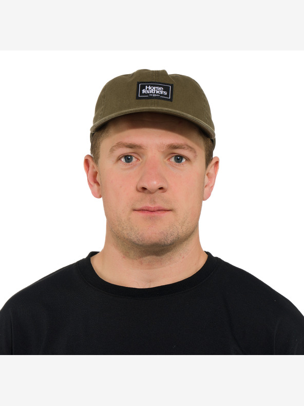 Horsefeathers Șapcă Vinny - măslin HORSEFEATHERS