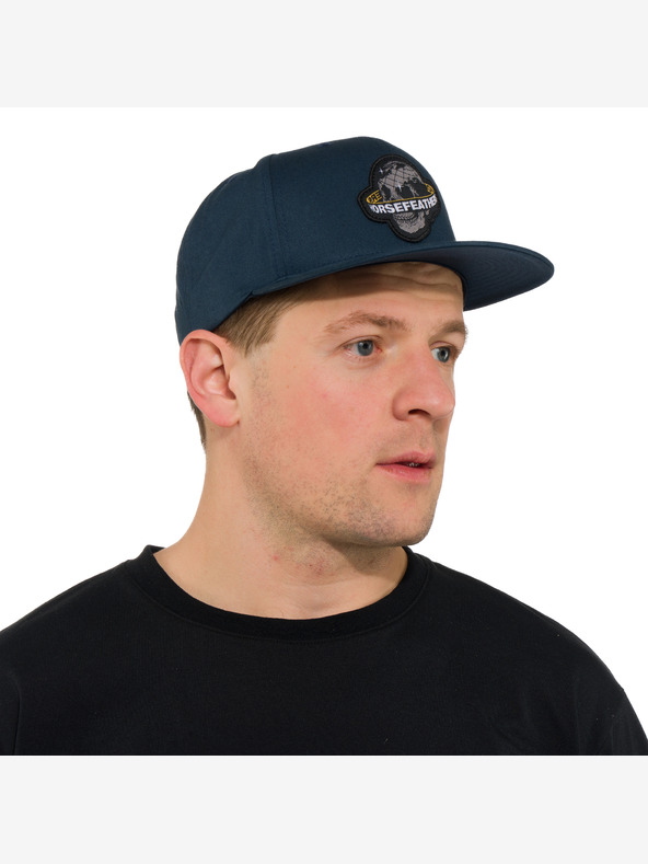 Horsefeathers Șapcă Skull - navy HORSEFEATHERS