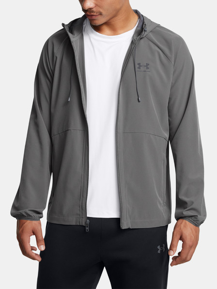 Under Armour Bărbați Under Armour UA Stretch Wvn WindbreakerEU-GRY