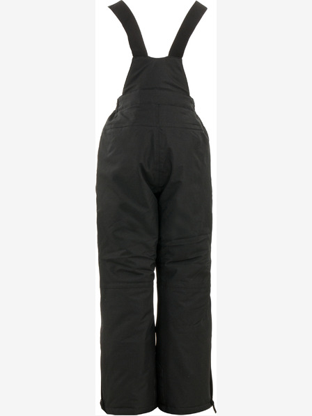 ALPINE PRO Pantaloni de schi pentru copii cu membrană ptx pentru zăpadă ALPINE PRO MERONO negru