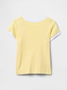 GAP Tricou cu textură reiată pentru copii GAP