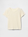 GAP Tricou cu textură reiată pentru copii GAP