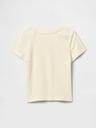 GAP Tricou cu textură reiată pentru copii GAP