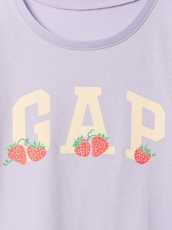 GAP Tricou cu logo pentru copii GAP