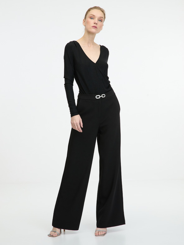 Orsay Body negru cu mânecă lungă pentru femei ORSAY