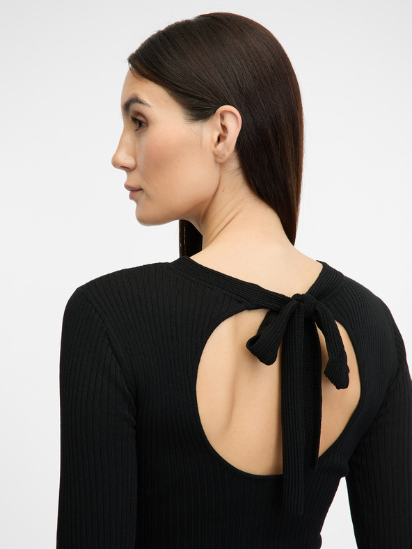 Orsay Rochie midi de dama neagra ORSAY