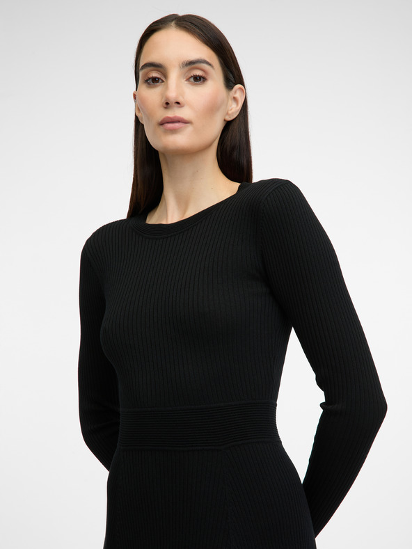 Orsay Rochie midi de dama neagra ORSAY