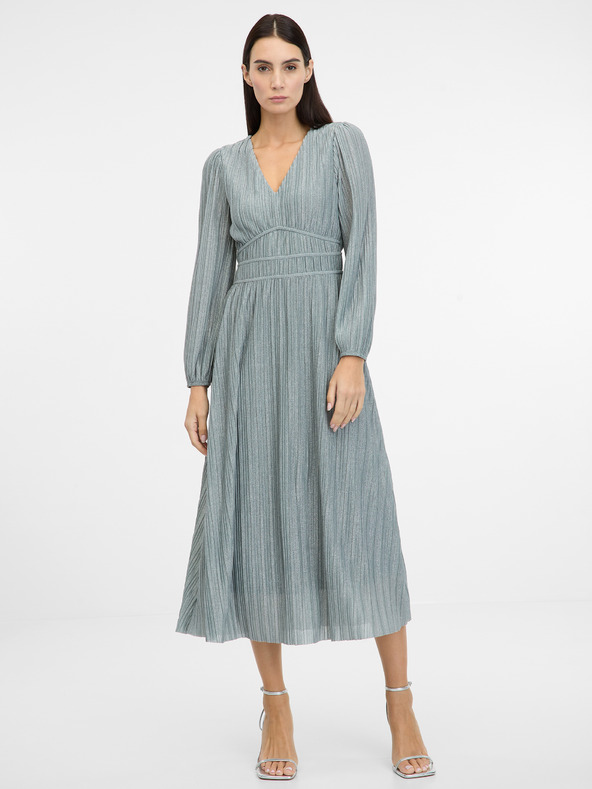 Orsay Rochie midi argintie pentru femei ORSAY