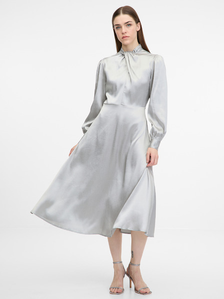Orsay Rochie midi argintie pentru femei ORSAY