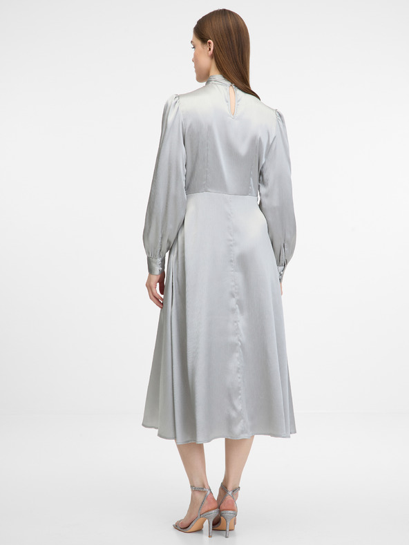 Orsay Rochie midi argintie pentru femei ORSAY