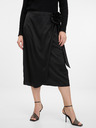 Orsay Fustă midi neagră pentru femei ORSAY