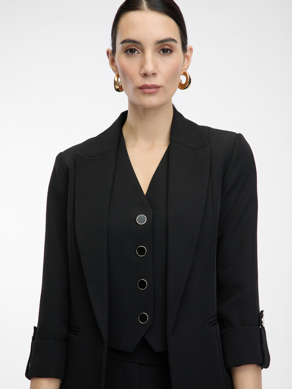 Orsay Sacou negru de damă ORSAY