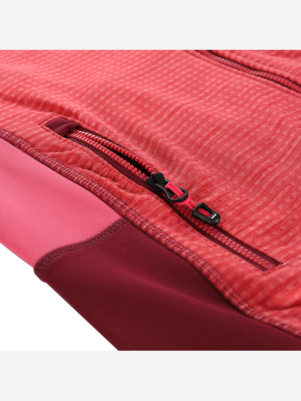 ALPINE PRO Hanorac cu glugă cu uscare rapidă pentru femei, cu uscare rapidă ALPINE PRO