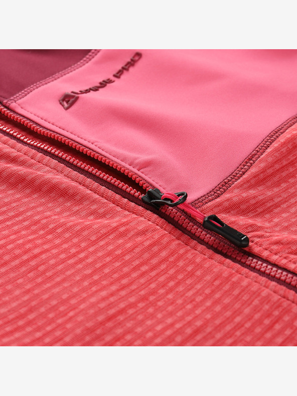 ALPINE PRO Hanorac cu glugă cu uscare rapidă pentru femei, cu uscare rapidă ALPINE PRO