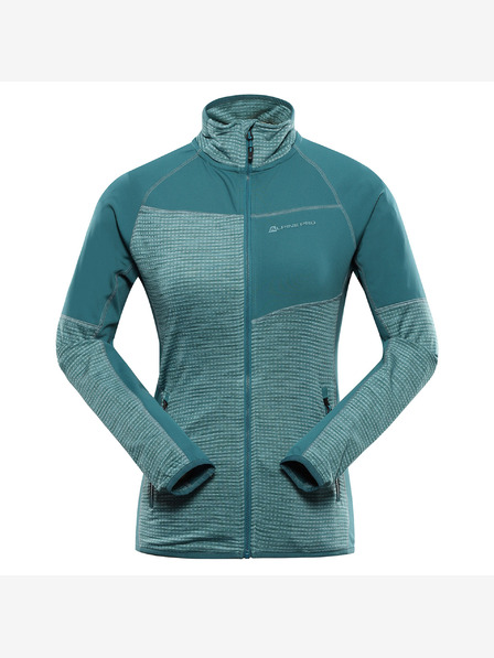 ALPINE PRO Hanorac cu glugă cu uscare rapidă pentru femei, cu uscare rapidă ALPINE PRO