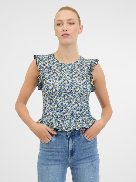 Orsay Tricou cu mânecă scurtă pentru femei, albastru închis ORSAY