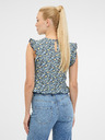 Orsay Tricou cu mânecă scurtă de damă albastru închis ORSAY