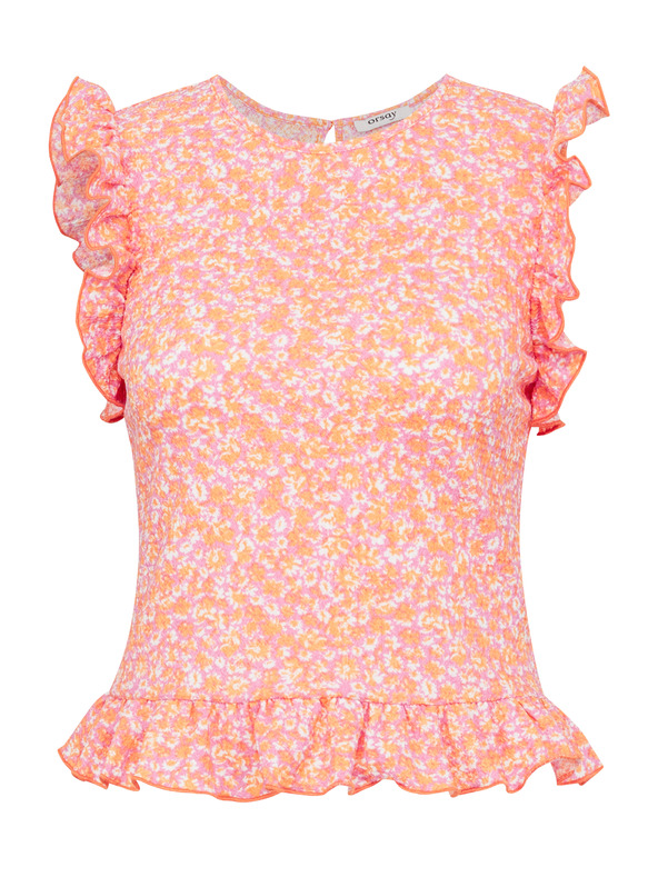 Orsay Tricou roz cu mânecă scurtă pentru femei ORSAY