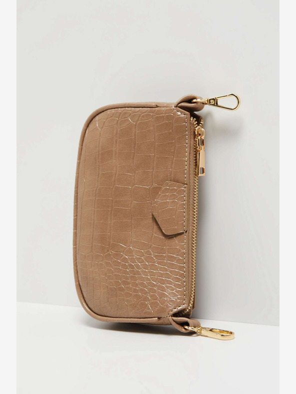 Moodo Geantă de mână pentru femei bej Moodo