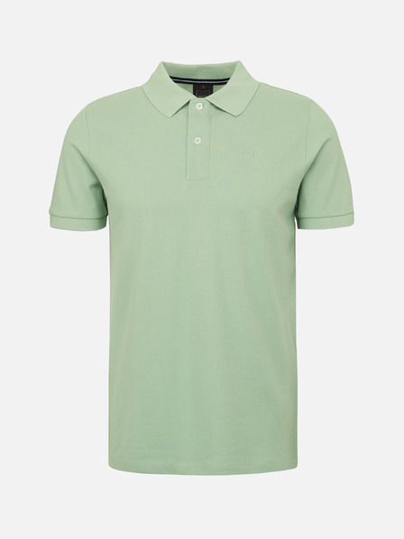 Geox Tricou polo verde deschis pentru bărbați Geox