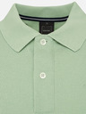 Geox Tricou polo verde deschis pentru bărbați Geox