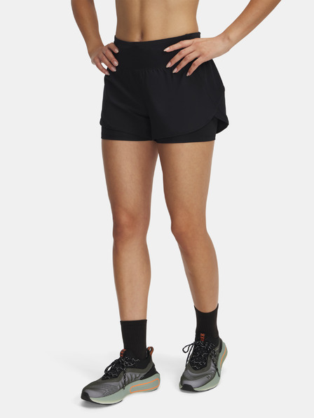 Under Armour Pantaloni scurți Under Armour UA Launch Pro 3in 2in1, pentru femei