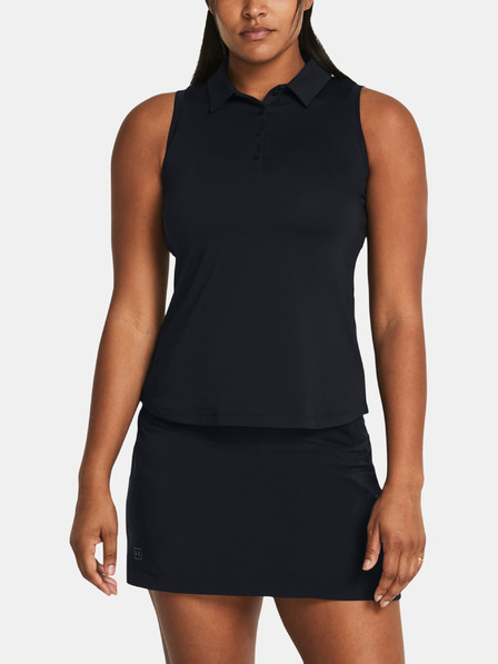 Under Armour Polo Under Armour UA Playoff SL-BLK, pentru femei
