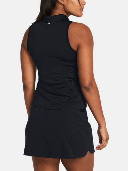 Under Armour Polo Under Armour UA Playoff SL-BLK, pentru femei