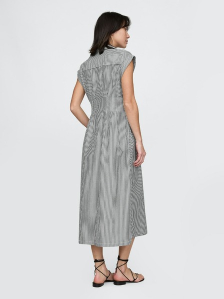 GAP Rochie midi cămașă din poplin GAP