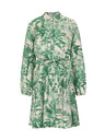Orsay Rochie cămașă verde și bej pentru femei ORSAY