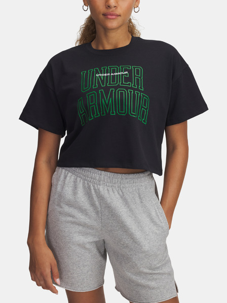 Under Armour Tricou pentru femei Under Armour UA W VARSITY MIX HW SS CROP
