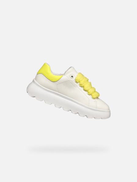 Geox Adidași Geox Puffypop albi, pentru fete