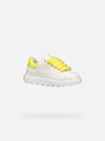 Geox Adidași Geox Puffypop albi, pentru fete