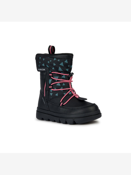 Geox Ghete de gleznă pentru fete negre Geox Willaboom Abx