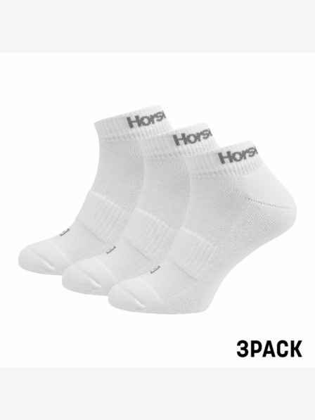 Horsefeathers Rapid Premium 3Pack Șosete - alb mărimea 8 - 10 HORSEFEATHERS
