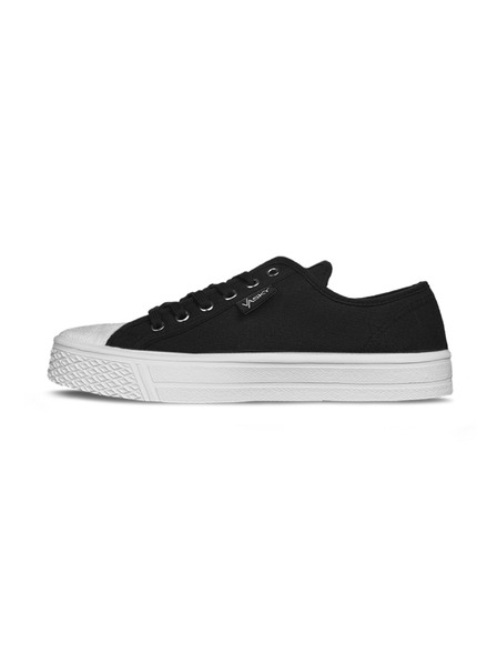 Vasky Adidași de pânză pentru bărbați / cizme albe și negre Vasky Kanvasky