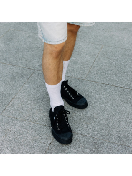 Vasky Adidași / cizme din pânză pentru bărbați negru Vasky Kanvasky