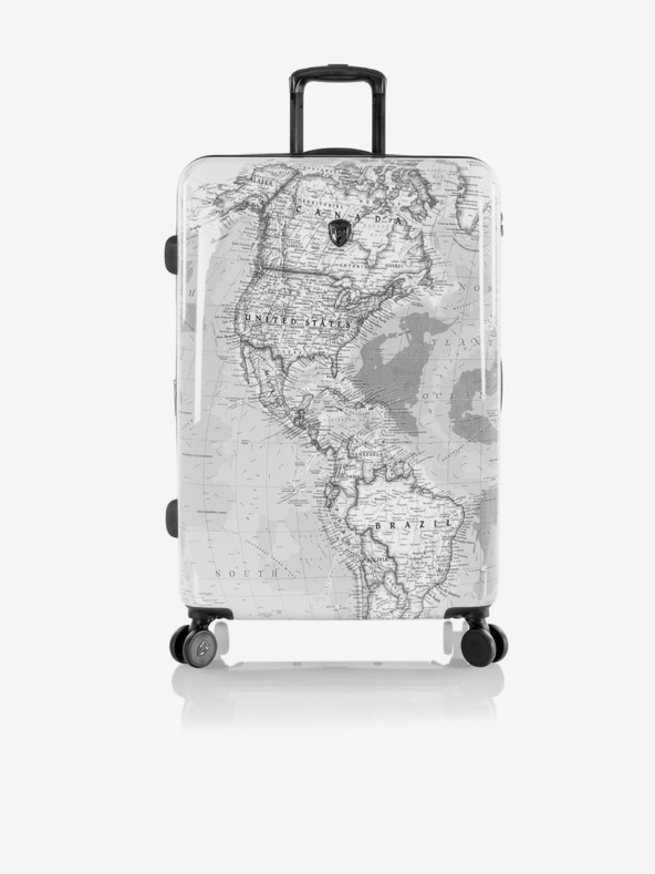 Heys Valiză de călătorie cu model gri deschis Heys Journey 3G L