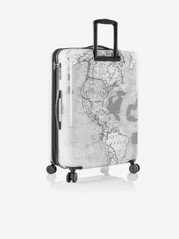 Heys Valiză de călătorie cu model gri deschis Heys Journey 3G L