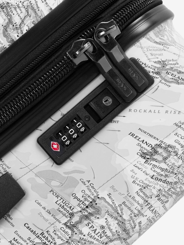 Heys Valiză de călătorie cu model gri deschis Heys Journey 3G L