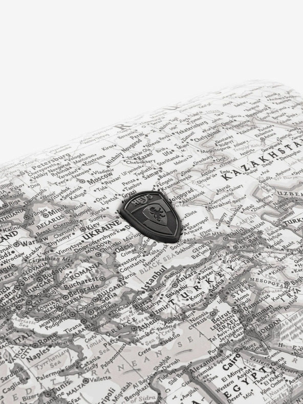 Heys Valiză de călătorie cu model gri deschis Heys Journey 3G L