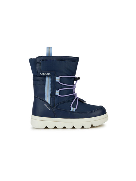 Geox Botine pentru fete albastru închis Geox Willaboom Abx